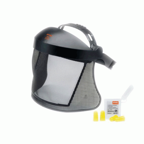 Stihl Face Shield with hearing protection - Mesh