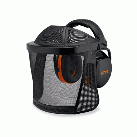 Stihl Face Shield with ear defenders - Mesh