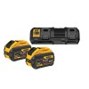 DeWALT 54V XR 9Ah FLEXVOLT® Twin Battery Starter Kit (DCB132X2-XE)