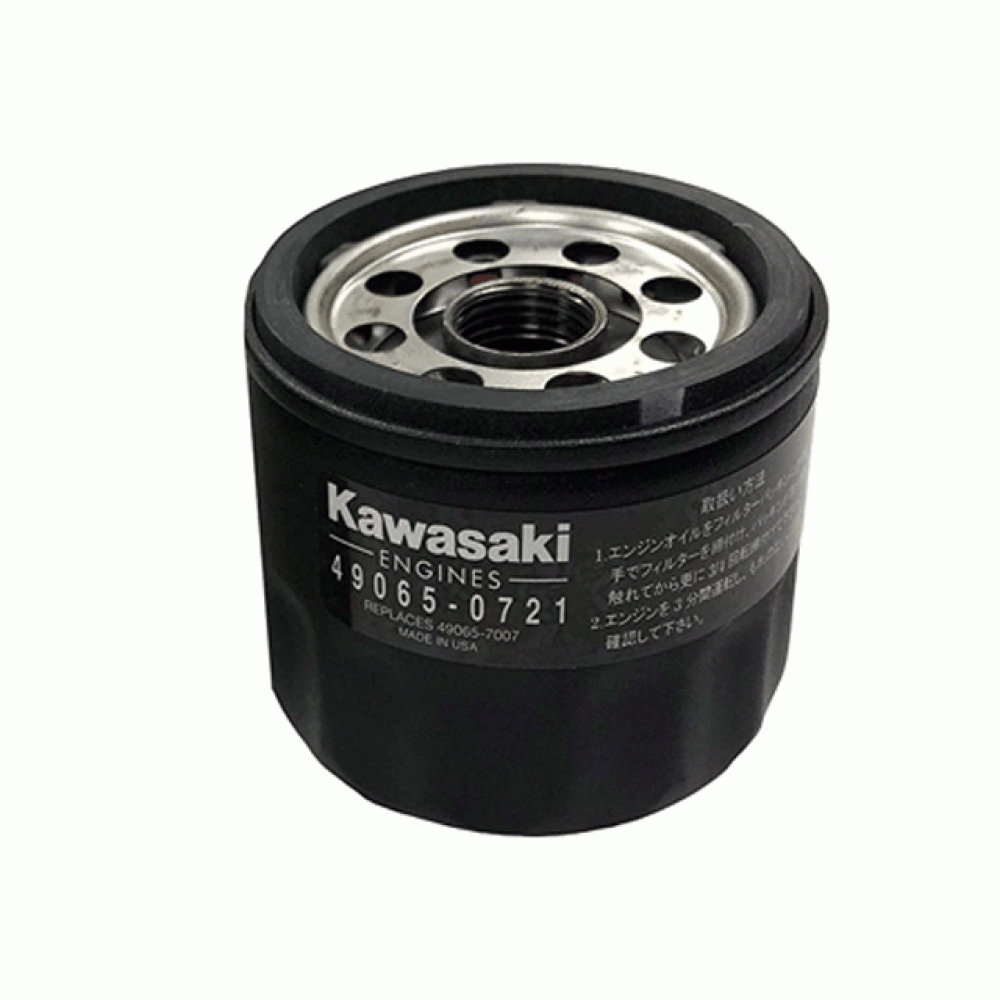 Original Equipment Kawasaki Oil Filter for Kawasaki FR and FS Series  Engines OE# 49065-0721, 49065-7007