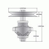 Mandrel Assembly - Cub Cadet 42"
