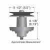 Mandrel Assembly -  Rover / Troybilt  38"