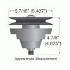 Mandrel Assembly - Cub Cadet 50"