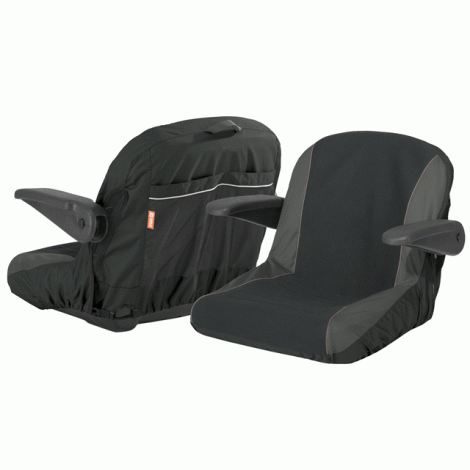 Premium Ride on seat cover with arm rest slots -large