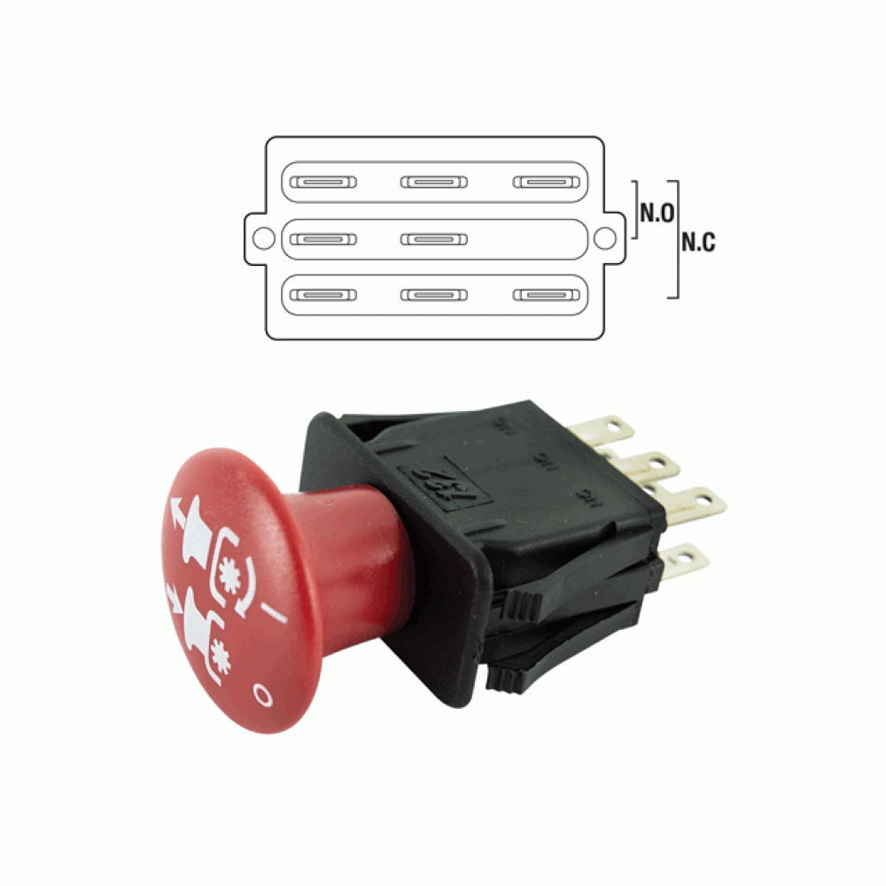 Universal PTO switch