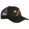 Stihl Cap - Trucker Cap TIMBERSPORTS® Axe - Black / Orange