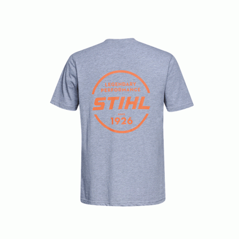 Stihl T-Shirt - Circle Logo Grey