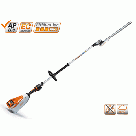 Stihl HLA 135 Long Reach Battery Hedge Trimmer - Skin Only