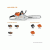 Stihl MSA 220 C-B Chainsaw - Skin Only