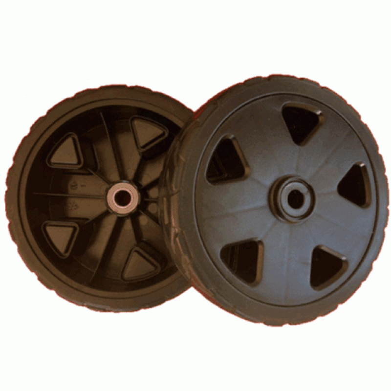 Push mower wheel